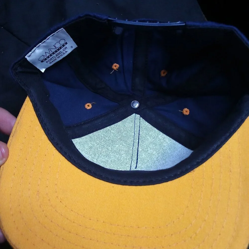 Deadstock Vintage Miller Paint Company Two Tone Snap Hat Cap